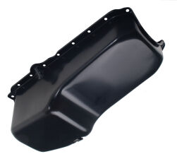 80-85 SB Chevy 305-350 5.0L/5.7L OEM-Style Oil Pan- Asphalt Black (4 Qt)