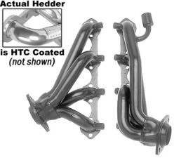 Silver EO Headers for 1986-96 Ford 2WD/4WD F150 & Bronco w/5.8L (with A.I.R.)