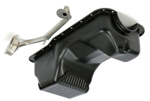 83-93 FORD 5.0L FOX-BODY SLAM-GUARD OIL PAN; FRONT SUMP- ASPHALT BLACK