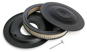 ASPHALT BLACK POWDER COATED 14 in. X 3 1/4 in. AIR CLEANER