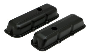 GM 2.8L V6 ASPHALT BLACK POWDER COATED VALVE COVERS