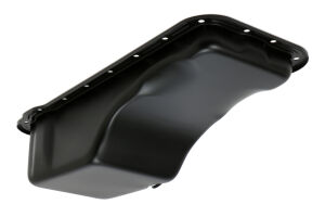 O.E. Style Oil Pan, Front Sump, Stock Capacity; FORD 352-428 FE- ASPHALT BLACK