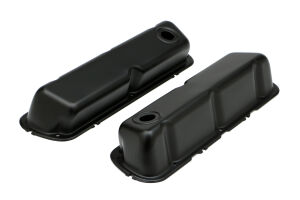 SB FORD ASPHALT BLACK POWDER COATED VALVE COVERS