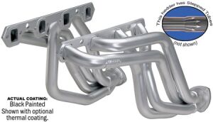 CLEARANCE- STEPPED, LONG-TUBE HEADERS FOR 79-93 MUSTANG & 82-88 FOX-BODY 5.0L- UNCOATED