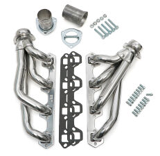 Silver Mid-Length Headers For '64-73 Mustang/Cougar & Others with 260-302