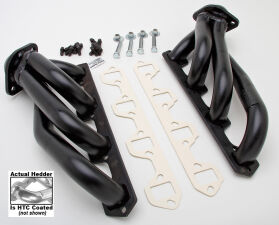 Silver Factory-Fit 50-State Legal Headers for 1986-93 Fox-Body Mustang 5.0L