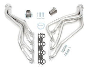 HD Silver Long-Tube Engine Swap Headers to Install a 351W in '64-73 Ford Mustang