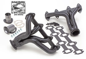 Silver Engine Swap Headers for 54-72 2WD Ford F100 or F150 Truck with 352-427 FE