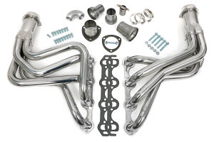 Silver 50-State Legal Headers for 1969-79 2WD Ford F100 & F150 Trucks with 302