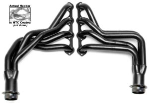 Silver 50-State Legal Headers for 1975-91 Ford Class C Motorhomes with 302-351W