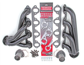 Black Engine Swap Headers for 1954-72 2WD Ford F100 or F150 Truck with 429-460