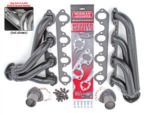 Silver Engine Swap Headers for 1954-72 2WD Ford F100 or F150 Truck with 429-460