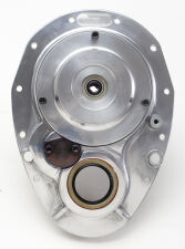 (CLEARANCE)-Competition Gear Drive Timing Cover For 283-350 SB Chevy