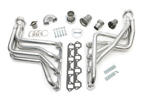 Silver Long-Tube Headers for '80-96 Ford 2WD/4WD F150 Truck, Bronco w/302 (5.0L)