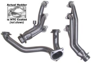 Silver EO Headers for 1993-94 2WD Ford Ranger, Explorer Sport-Trac with 4.0L V6