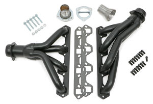 Black Engine Swap Headers for Installing a Ford 289-302 into 1982-87 2WD Ranger