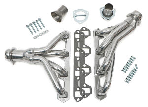 Silver Engine Swap Headers for Installing a Ford 289-302 into 1982-87 2WD Ranger