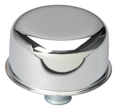 3/4 in. Neck PCV Breather Cap; 2-3/4 in. Overall Diameter -CHROME