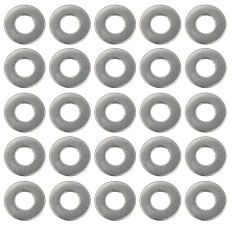 1/4 in. Valve Cover Flat Washers (25 per pkg.)- STAINLESS STEEL