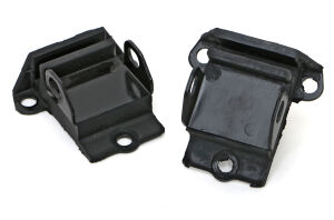 Heavy-Duty replacement SB Chevy motor mount pads.