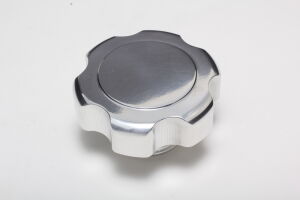 Aluminum GM Oil Cap for 87-Up GM Cars and Trucks- Polished