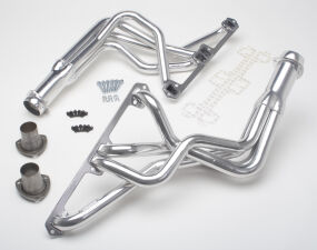 Silver Long-Tube Headers for 1968-74 AMC Javelin/AMX, Gremlin & others w/290-401