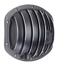 DANA 25-27-30 Style; Aluminum Diff. Cover-Black w/Polished Fins