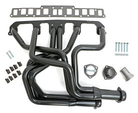 Uncoated Dual-Outlet Long-Tube Headers for 72-86 JEEP CJ5, CJ6, CJ7 w/232-258 L6