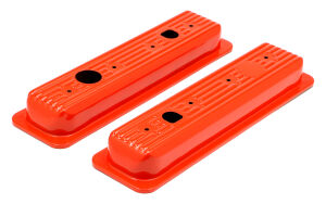 CHEVY 5.0-5.7L (not LT1) CHEVY ORANGE Valve Cover CAPS- Trucks only