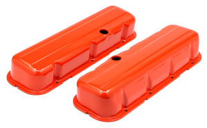 CHEVY 396-502 TALL ORANGE POWDER COATED VALVE COVERS